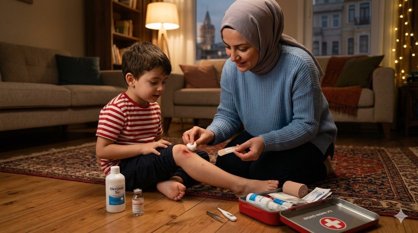 Çocuklarda Kaza Anında İlk Müdahale: Ebeveynlerin Bilmesi Gerekenler