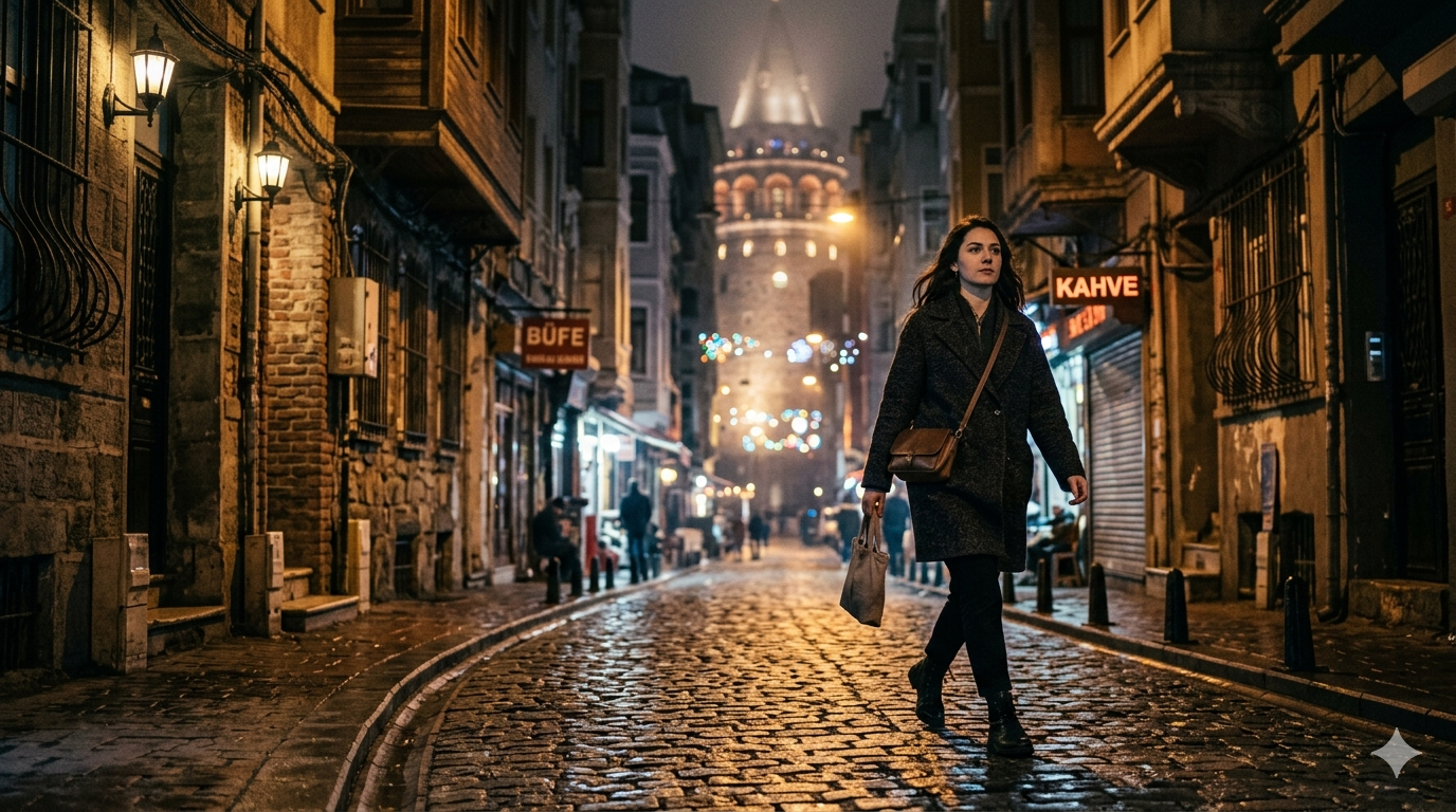 Gece Yalnız Yürürken Güvende Kalmanın 5 Yolu