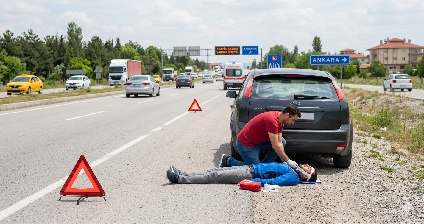 Araç Kazasında İlk Müdahale: Ambulans Gelmeden Önce Ne Yapmalısınız?