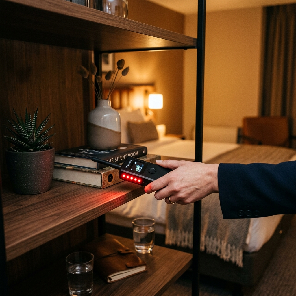 Otel ve Kiralık Evlerde Gizli Kamera Tespiti: Mahremiyetinizi Koruma Kılavuzu